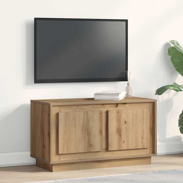 vidaXL TV-Schränk Artisan-Eiche 80 x 35 x 45 cm Holzwerkstoff 862129