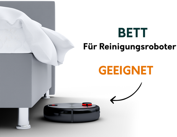 Boxspringbett 'Enzo' Beige 180x200 cm Bild 6