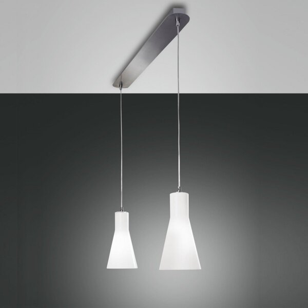 FABAS LUCE No. 2753-46-138 Pendelleuchte DIANA 2-flammig verchromt