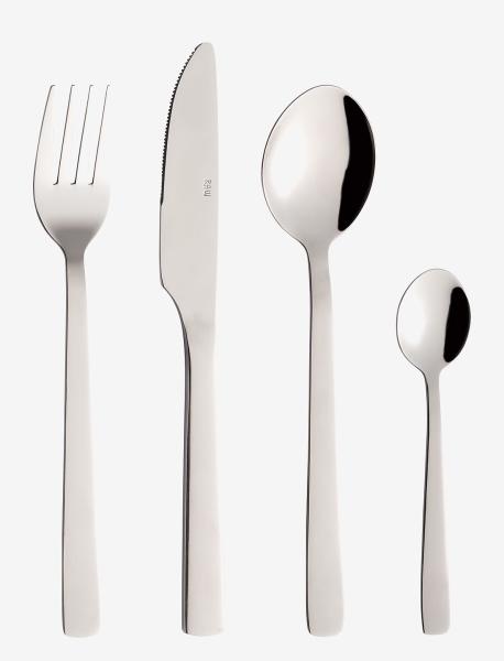 aida RAW - Cutlery set Stainless Steel - Mirror polish - 16 pcs