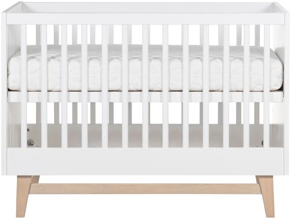 Kidsmill Noud Babybett Weiß 60 x 120 cm Weiß