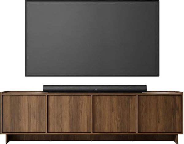 Mirjan24 TV-Lowboard Yolkyn 195, Nuss Warmia, 55 x 195 x 39 cm