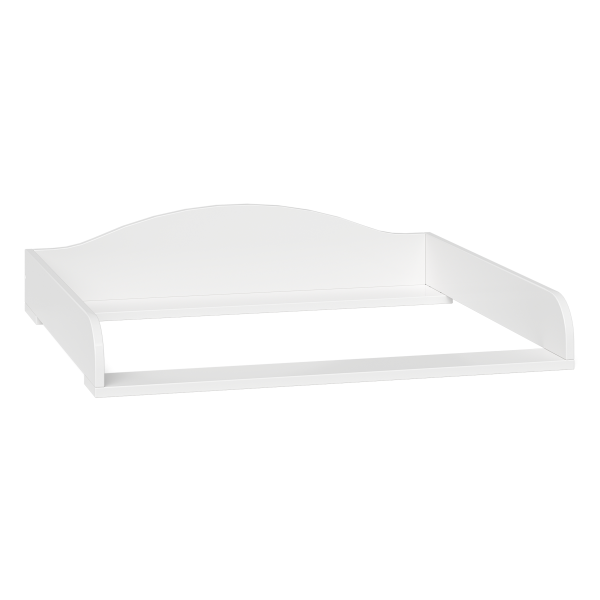 Bellabino 'Oti' Wickelaufsatz für IKEA Kommode Malm, Hemnes, Nordli, weiß, 16,5 x 74 x 80 cm