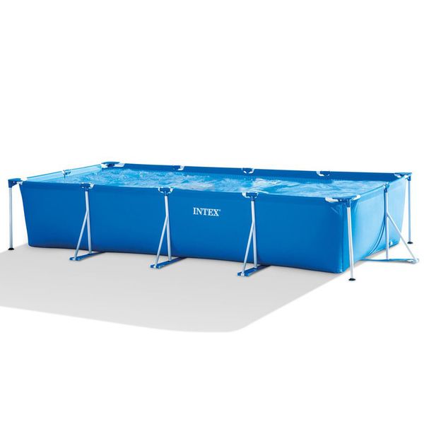 Intex 'Family IV' Frame Swimming Pool Set, blau, 450 x 220 x 84 cm, ohne Filteranlage