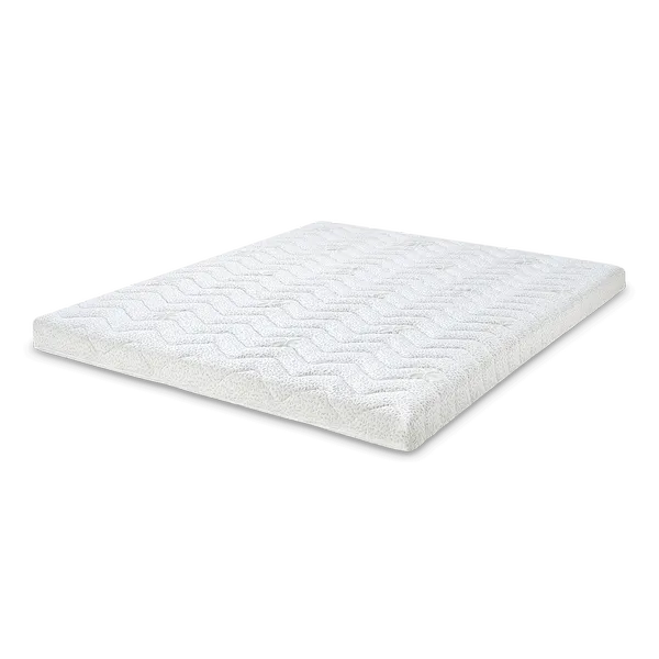 Letti Moderni Latex Topper Aloe Vera – Orthopädische Matratzenauflage mit Aloe Vera Bezug – 100% Naturlatex, Atmungsaktiv & Ergonomisch – Höhe 8cm - 80x200x8