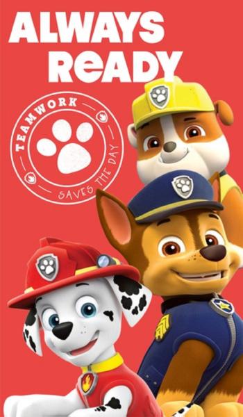 Paw Patrol Duschtuch Badetuch Strandtuch 70x120 cm