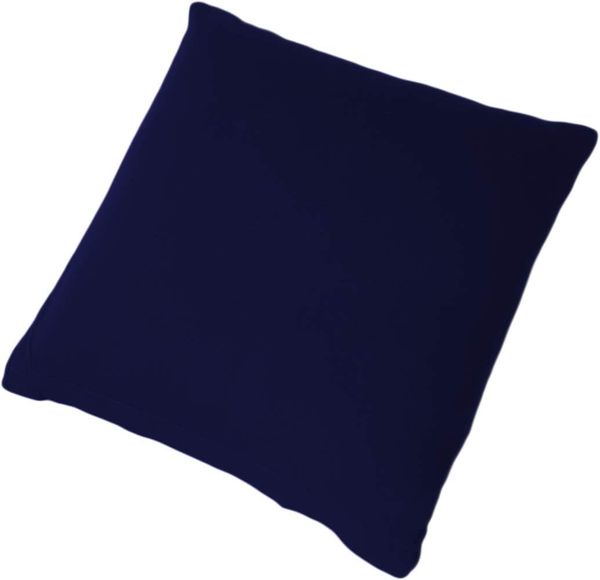 Buymax Kissenbezüge Kissenbezug 100% Baumwolle Premium Jersey, (2 Stück), Kissenhüllen, Reißverschluss, atmungsaktiv, unifarben, einfarbig