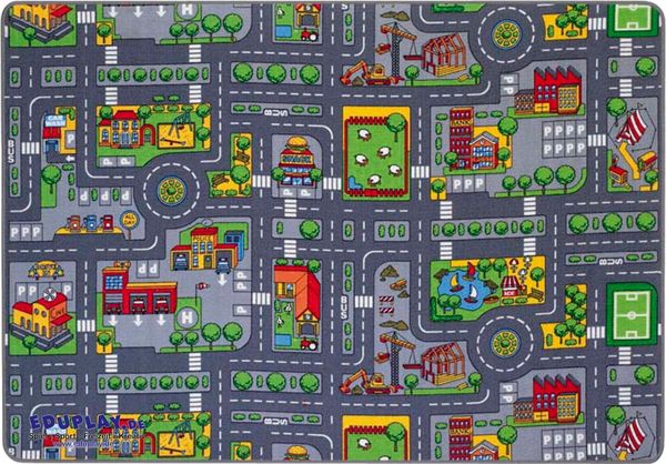 Eduplay Verkehrsteppich 140 X 200 cm