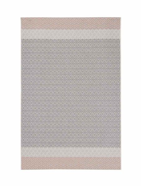 Bizzotto Outdoor-Teppich Vele, Mischgewebe, klassisch, pflegeleicht, rechteckig, beige bunt, 160x230 cm