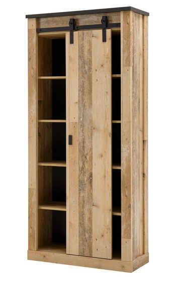 Aktenschrank Stove in Used Wood hell 93 x 201 cm