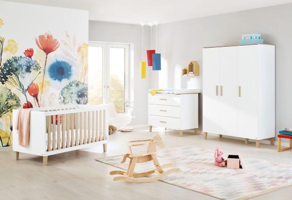 Pinolino 'Lumi' 3-tlg. Babyzimmer-Set, breit, groß