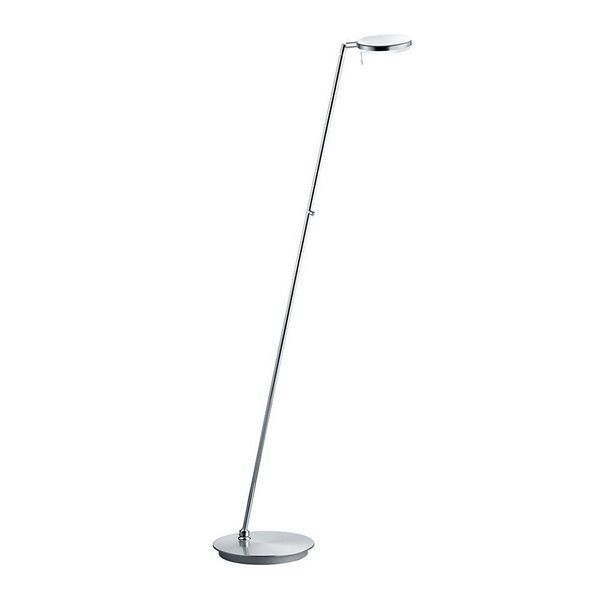 B-LEUCHTEN Stehleuchte (DH 27x140 cm) DH 27x140 cm grau Stehleuchte Stehlampe Leseleuchte Deckenfluter Bogenleuchte