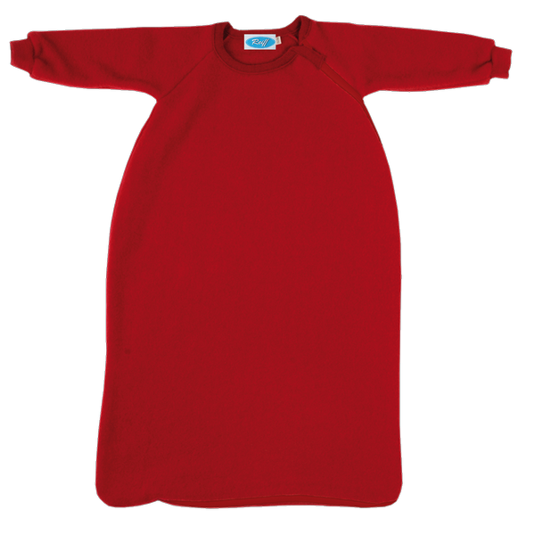 Reiff Fleece-Schlafsack mit Arm (Größe: 62/68 / Farbe: Burgund / Ausführung: mit Arm)