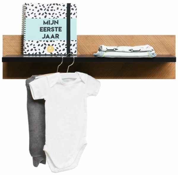 Bopita Job Wandregal Vintage Honey Holz natur - Material: Kiefer - Babypark. de