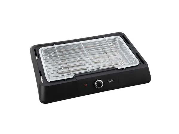 JATA Grill Elektro Gitter JEBQ1001, 2200 W, Schwarz, Rechteckig