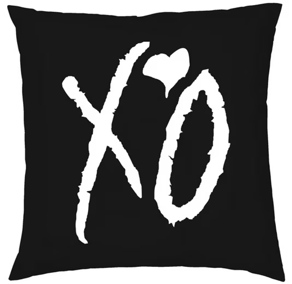 Blondie & Brownie Dekokissen XO Kisses Hugs Weeknd Starboy Kissen mit Füllung