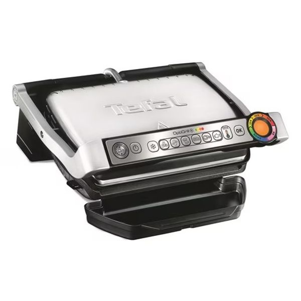 Tefal 'OptiGrill+ Snacking & Baking' GC714D, Kontaktgrill, 17,5 x 36,5 x 36,5 cm