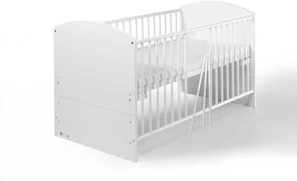 Schardt 'Classic White' Kombi-Kinderbett weiß, inkl. Ausstattung 'Sternchen' Bild 3