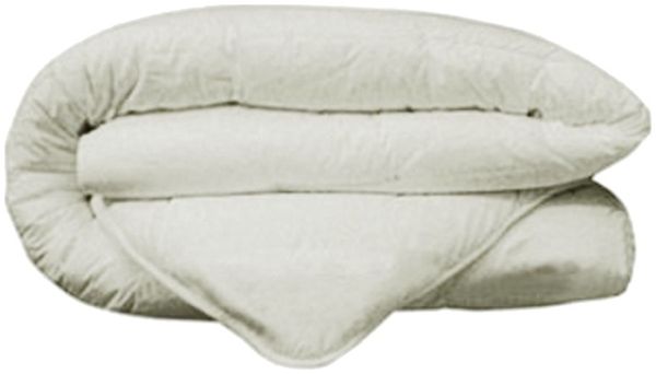 Budget 4-Jahreszeiten-Bettdecke Silver Comfort, 140x200 cm Weiß