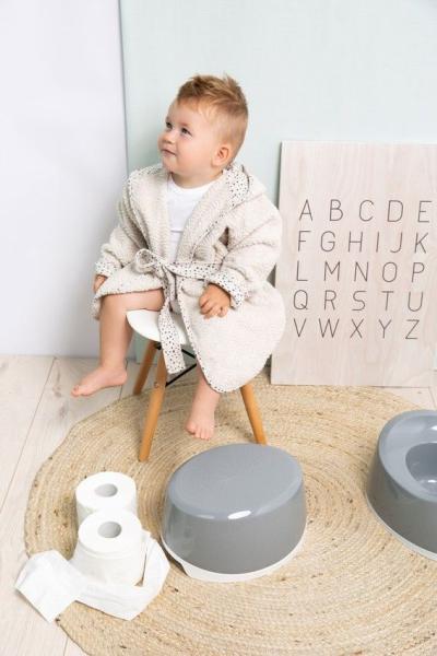 Bebe-Jou Fabulous Tritthocker ,Griffin Grey, 14,5 x 30,2 x 25 cm (HxTxB) Bild 3