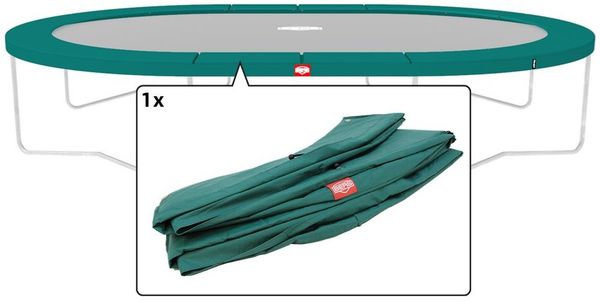 BERG Ersatzteil Schutzrand 520 cm oval grün - Grand Favorit Regular Federabdeckung für Trampolin Bild 2