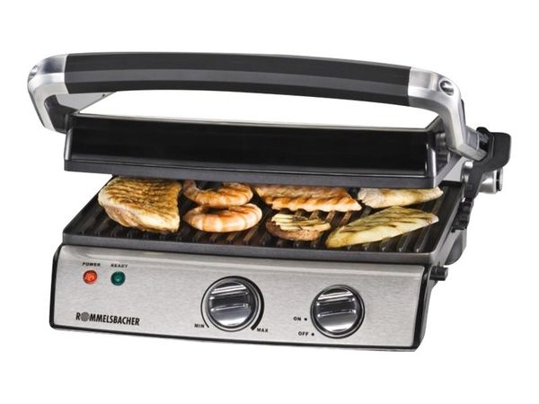 Rommelsbacher Kontaktgrill 'KG 2020', 2000 W, 14,5 x 32,5 x 34,5 cm