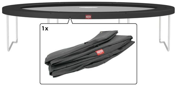 BERG Ersatzteil Schutzrand 380 cm rund grau - Favorit Regular Federabdeckung für Trampolin