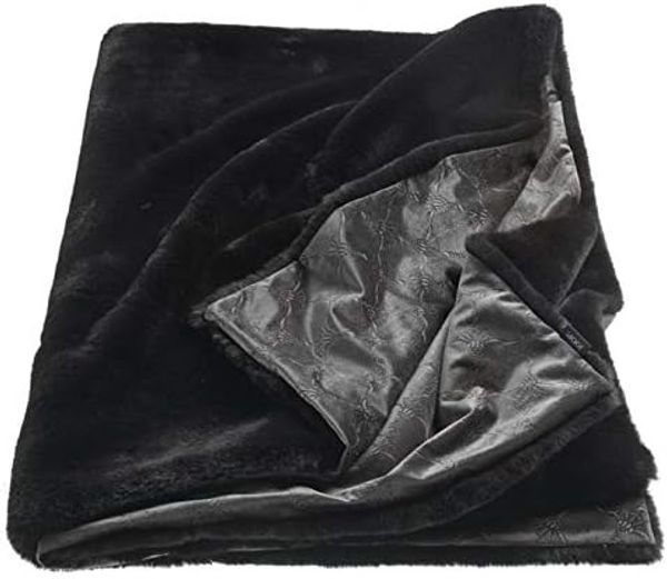 JOOP! Plaid / Decke Smooth schwarz 130x170 cm