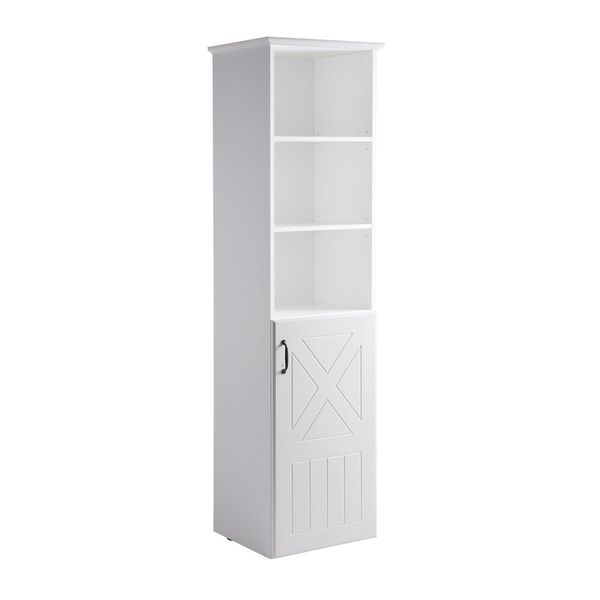 roba Standregal 'Constantin' - Holzregal für Kinderzimmer - Soft Close-Technik - Weiß