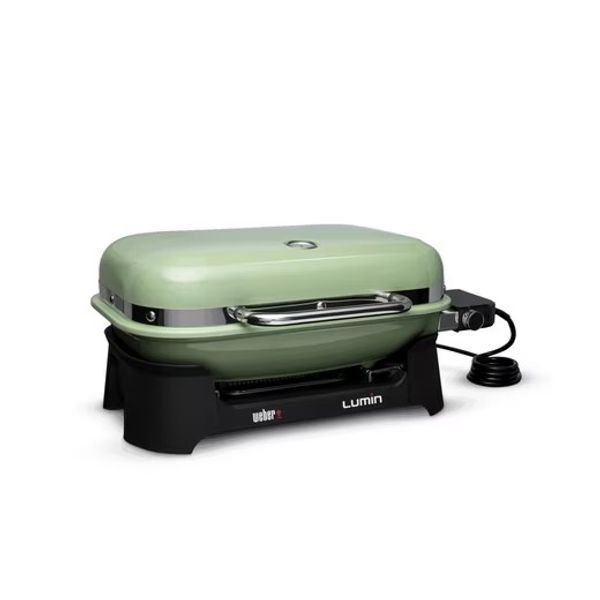 Weber Lumin Elektrogrill Mint Green