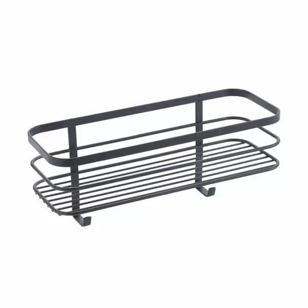 METALTEX 'Origin Lava' Regal, TouchTherm matt schwarz, 29 x 11 x 13 cm