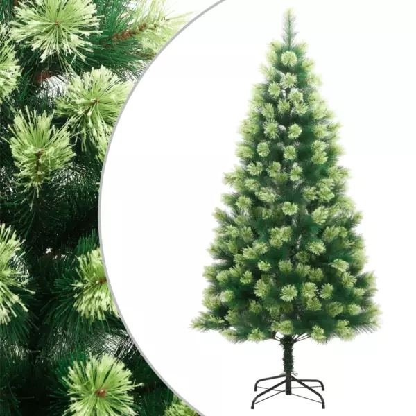 vidaXL Künstlicher Weihnachtsbaum Klappbar mit Ständer 240 cm 356740