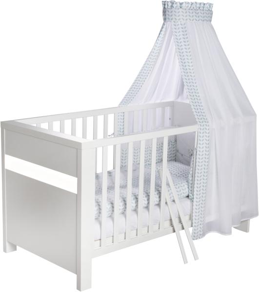Schardt 'Planet White' Kombi-Kinderbett weiß