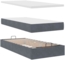 vidaXL Ottoman-Bett mit Matratzen Dunkelgrau 180x200 cm Samt 3313791 Bild 10