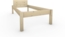 Pfostenbett Massivholzbett (Fichte) "Daybett" 90 x 200 cm 48 cm Holzbett 300kg Bild 6
