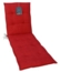 LILENO HOME Liegenauflage perfekt für Strandliege, Sonnenliege Auflage, Gartenliege Auflage, (1er Set), Polster Auflage für Rollliegen Rot, Sitzpolster Bild 6