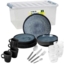 BRUNNER Geschirr-Set BRUNNER Camping Geschirrset VENETIAN (8, 12, 16, 36-Teile) Rutschfest (36-tlg) Bild 6