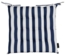 Wasserdichtes Stuhlkissen Outdoor GARTEN 02 40x40x5 dunkelblau Streifen Bild 6