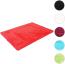 Teppich HWC-F69, Shaggy Läufer Hochflor Langflor, Stoff/Textil flauschig weich 160x120cm ~ rot Bild 6