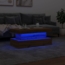 vidaXL Couchtisch mit LED-Leuchten Artisan-Eiche 90x50x40 cm 857715 Bild 4