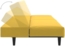 vidaXL Schlafsofa 2-Sitzer Gelb Samt 375933 Bild 9