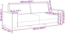 vidaXL Sofa 180cm Dunkelgrün Stoff 4104995 Bild 8