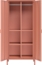 skølm 'Ituri' Kleiderschrank, Metall, 170x45x80 cm, terrakotta, Garderobe mit 4 Fächern und 2 Kleiderstangen Bild 10