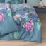 Estella Bettwäsche Alice 4821 581 Blautanne Mako Satin 155 x 220 + 80 x 80 cm Bild 7