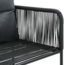 vidaXL 7-tlg. Garten-Essgruppe PVC Rattan Schwarz und Braun 3060109 Bild 6