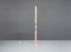 Kleine LED Stehlampe GINKO Metall Beige, Höhe 110cm Bild 6