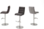 Barstuhl Giulia II - Leder Anthrazit - Edelstahl Bild 4