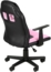 CLP Schreibtischstuhl Fun für Kinder Kunstlederbezug Armlehnen abnehmbar,schwarz/pink Bild 5
