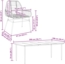 vidaXL 9-teiliges Garten-Esszimmerset Braunes Polyrattanglas 3334449 Bild 9