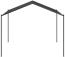 vidaXL Gartenpavillon Anthrazit 3x3 m Stahl und Stoff 362450 Bild 7